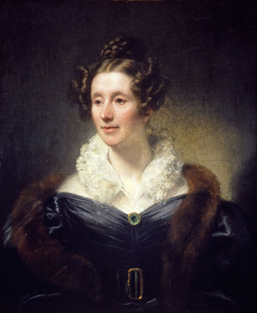 Portrait de Mary Somerville par Thomas Phillips en 1834