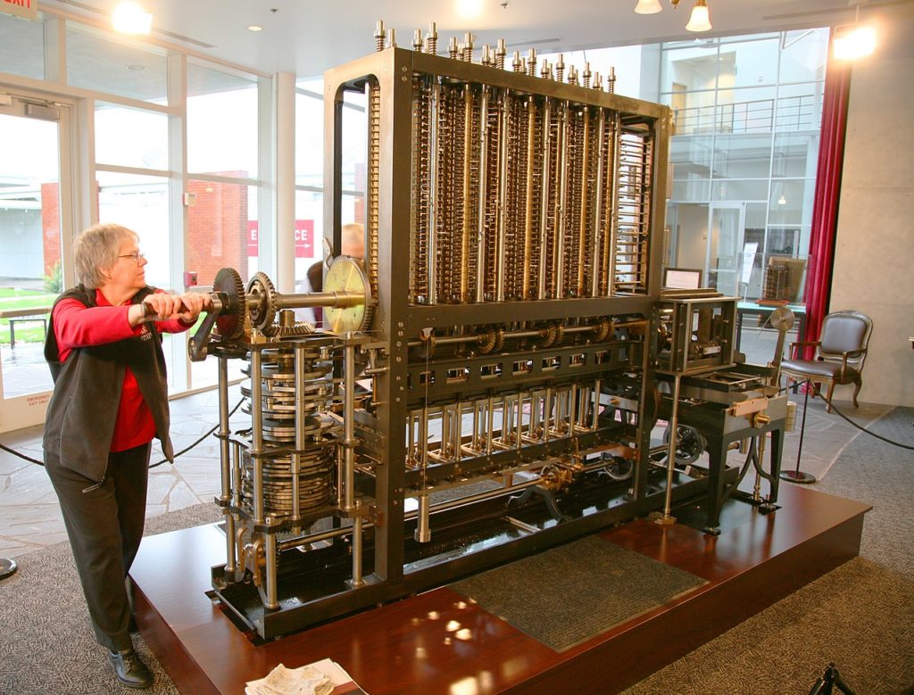 Machine à différences de Charles Babbage