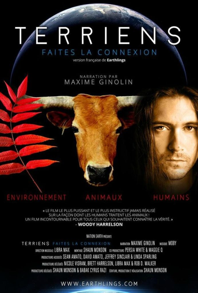 Affiche documentaire Terriens (Earthlings)